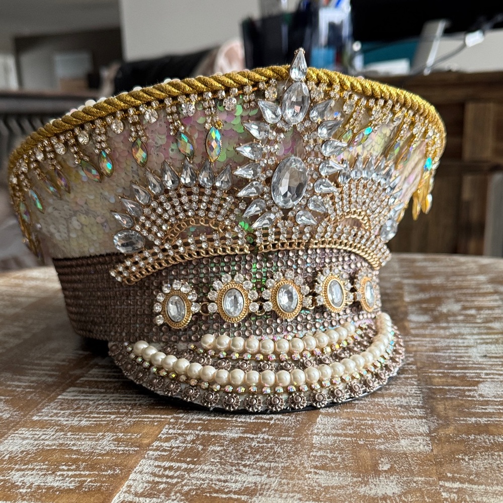 Jeweled Festival Hat